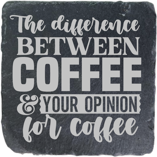 THE DIFFERENCE BETWEEN COFFEE & YOUR OPINION OF COFFEE