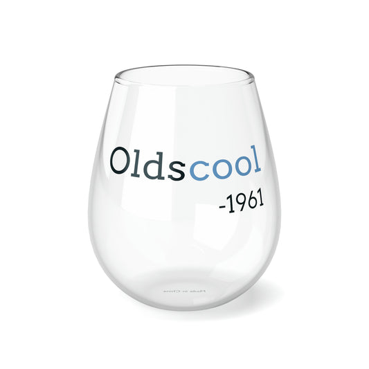 Stemless Wine Glass, 11.75oz Oldscool