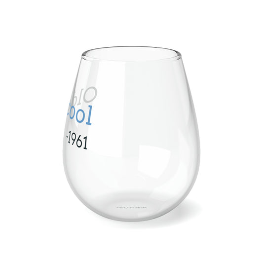 Stemless Wine Glass, 11.75oz Oldscool
