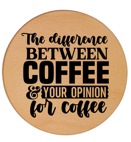 THE DIFFERENCE BETWEEN COFFEE & YOUR OPINION OF COFFEE