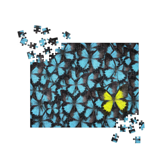 Jigsaw puzzle Yellow Butterfly