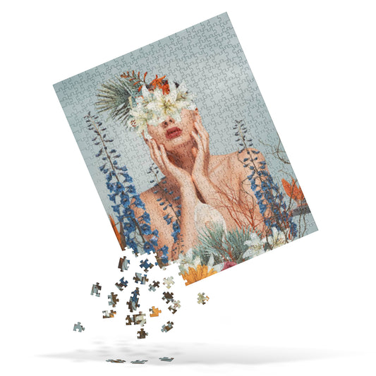 Jigsaw puzzle Flower Lady