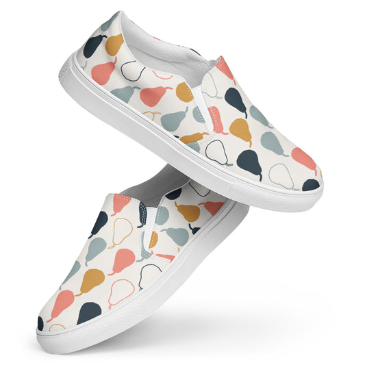 Women’s slip-on canvas shoes Pear 'Em Up