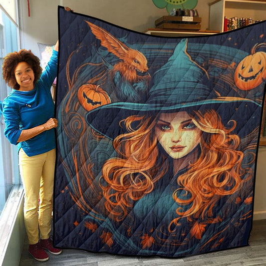 Lightweight & Breathable Quilt With Edge-wrapping Strips The Good Witch