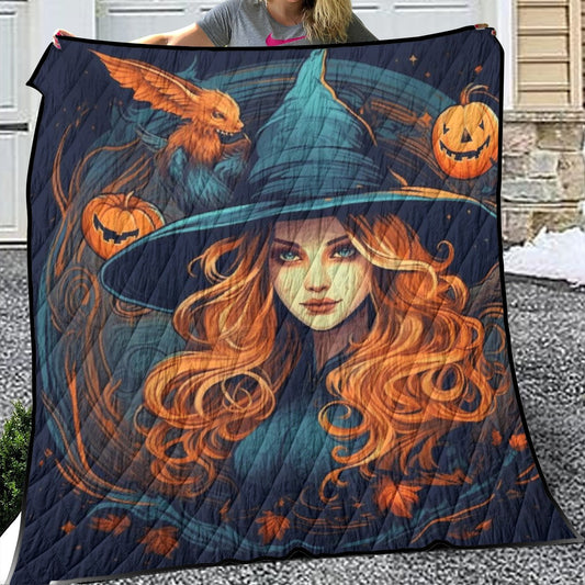 Lightweight & Breathable Quilt With Edge-wrapping Strips The Good Witch