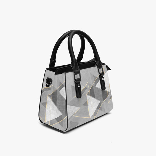 Multifunctional Handbag Gray White Modern Design