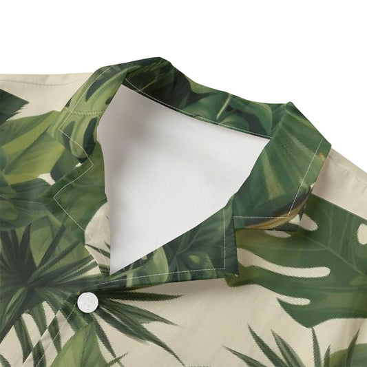 Kid's Hawaiian Vacation Shirt | Tropical Foliage