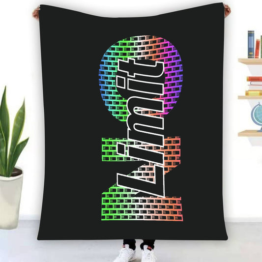 Single-Side Printing Flannel Blanket No Limit