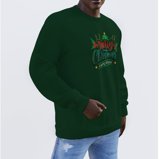 Men's Sweater Merry Christmas & Happy New Year