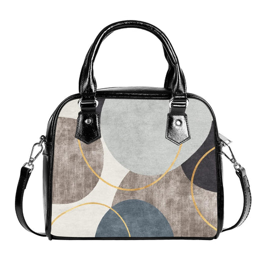 Handbag With Single Shoulder Strap Modern Art