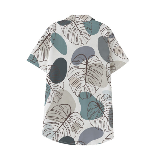 Kid's Hawaiian Vacation Shirt | Tropical Fronds