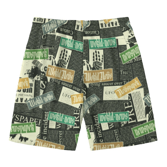 Men's Beach Shorts With Lining