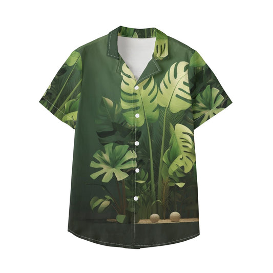 Kid's Hawaiian Vacation Shirt | Tropical Scene