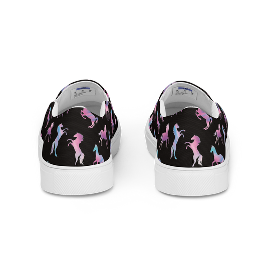 Unicorn Women’s slip-on canvas shoes - 4RLives